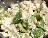 豆腐とアボカドの和え物作り方4写真