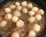簡単！節約！常備菜！里芋のそぼろあん作り方3写真