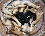 天然マイタケと乾燥ワカメの焼きキノコ＾＾作り方4写真