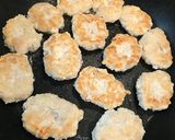 お弁当に★豆腐と胸肉のミニ照り焼きバーグ作り方6写真