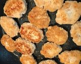 お弁当に★豆腐と胸肉のミニ照り焼きバーグ作り方7写真