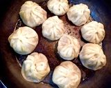 焼き小籠包（ニラ饅頭同時進行）作り方8写真