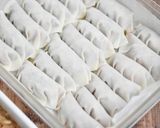 がごめ昆布きざみ入りパリパリ焼き餃子作り方1写真