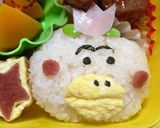 花ガッパお弁当作り方2写真