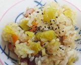 さつまいもの炊き込みご飯作り方11写真