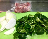 ピーマンの豚こま炒め〜青椒肉絲風〜作り方1写真