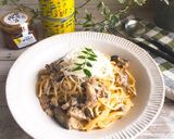 マジウマさば缶で柚子味噌クリームパスタ2作り方12写真