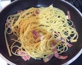 麺つゆ de 我が家のカルボナーラ♪作り方5写真