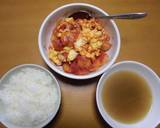 ケチャップとラー油で「エビチリ卵炒め」♪作り方9写真