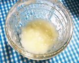 離乳食初期 すりおろさないりんご作り方3写真