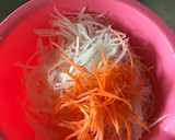 大根とさつま揚げの油炒め♡作り方1写真
