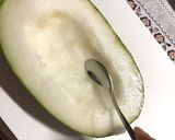 簡単！冬瓜の皮の剥き方作り方1写真