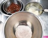 ♡ザッハトルテでキャラ(マリオ)ケーキ♡作り方1写真