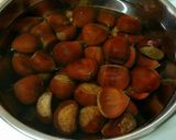 炊飯器で簡単!!餅米入りモチモチ栗ご飯作り方1写真