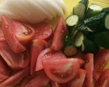 トマトのポン酢マリネ作り方1写真