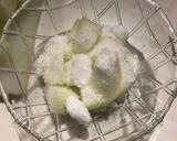 まるでメロン✨冬瓜の砂糖がけスイーツ作り方4写真