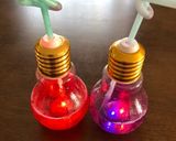 簡単 残ったかき氷シロップで電球ソーダ作り方2写真