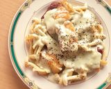 豚肉と茸のソテー ブルーチーズソース作り方4写真