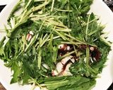 【超簡単】たこと水菜の和風カルパッチョ作り方8写真