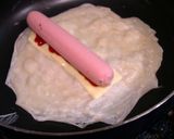 朝食に★簡単♪魚肉ソーセージのブリトー♪作り方2写真