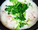 チンゲン菜のクリーム煮作り方9写真