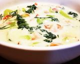 チンゲン菜のクリーム煮作り方12写真