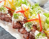 わさび入り大根おろしで牛中落ちソテー♪作り方4写真