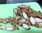 鶏とゴボウの炊いたん作り方1写真