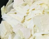 鶏肉と豆腐のキャベツ・チャンプルー作り方1写真