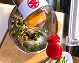 セロリの葉でサラダ作り方4写真