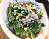 セロリの葉でサラダ作り方7写真