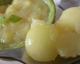 まるごとメロンボール甘酒ゼリー作り方8写真