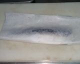 塩鯖を焼く（洗いものを少なく）作り方2写真