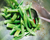 インゲンの中華風和え物作り方5写真