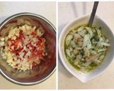 簡単和えるだけ！いかと甘エビの冷製パスタ作り方2写真