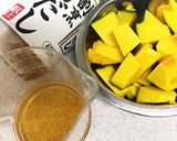 もち麦入りかぼちゃご飯☆鍋・炊飯器でも作り方2写真