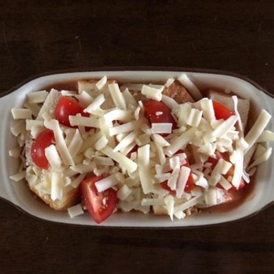 ポタージュの素で簡単＊トマトパングラタン by ☆ayks