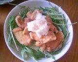 トリムネ肉の唐揚げ☆大根おろしつゆ作り方5写真
