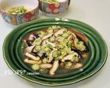 白だしで味付け☆焼き茄子の椎茸オクラたれ作り方6写真