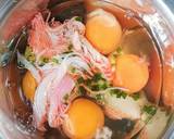 糖質制限かにかまと小ねぎの卵焼き作り方2写真