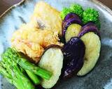自家製万能黒酢のタレで鱈と野菜の揚げ浸し作り方7写真