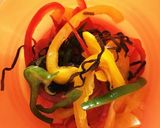 超簡単混ぜるパプリカの冷菜作り方5写真