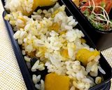 もち麦入りかぼちゃご飯☆鍋・炊飯器でも作り方8写真