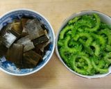 だしがら昆布で♪ゴーヤとおかか昆布の佃煮作り方2写真