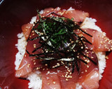 ささっと簡単！麺つゆとブリDE漬け丼♪作り方5写真
