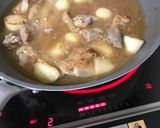 里芋と鶏肉の煮物作り方4写真