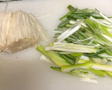 しらたきとエノキの煮物作り方2写真