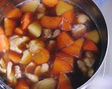 鶏肉じゃが作り方4写真