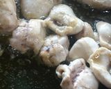 鮭の白子のペペロンチーノ風作り方5写真