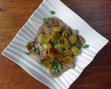 牛肉のマスカットソース和え作り方6写真